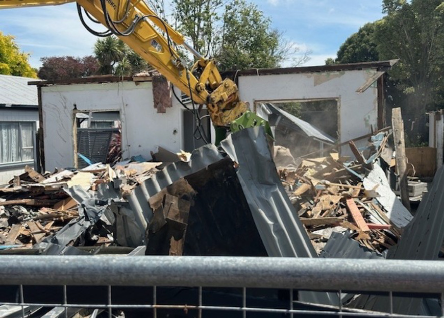 structure demolition services by Mane Contracting